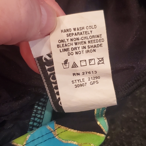 Longitude Womens 1 piece swimsuit 22W - Picture 10 of 10